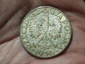 Lenkija 5 zlotai 1936 sidabras - nuotraukos Nr. 2