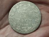 Lenkija 3/4 rublio 5 zlotai 1839 sidabras