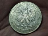 Lenkija 10 zlotų 1933 sidabras proginė