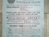 Beicu reklama isleista vok. okupacijos metais