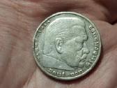 Vokietija 5 mark 1937 G sidabras - nuotraukos Nr. 2