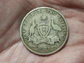 Australija Florinas 1911 sidabras