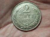 Latvija 2 latai 1926 sidabras