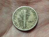 JAV 1 dime 1918 sidabras