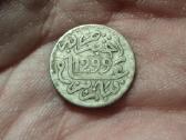 Marokas 1 dirhamas 1882 sidabras - nuotraukos Nr. 2