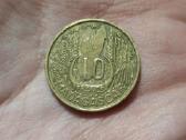 Madagaskaras 10 frankų 1953