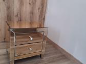 Komplektas naktinė spintelė + konsolė Luxury Champ - nuotraukos Nr. 3