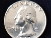 JAV 25c. 1964m. Usa. Sidabras.