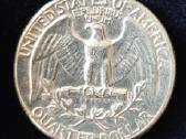 JAV 25c. 1964m. Usa. Sidabras. - nuotraukos Nr. 2