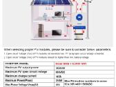 Vienfazis Easunpower 11kw Off Grid Inverter 160a - nuotraukos Nr. 4