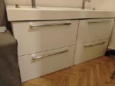 Pakabinamas dvigubas praustuvas Sapho Theia 120 cm - nuotraukos Nr. 6