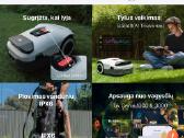 Anthbot 36a/20a/15/10a/5a belaidis vejos robotas - nuotraukos Nr. 6