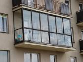 Plastikiniai langai, balkonų stiklinimas Vilniuje - nuotraukos Nr. 6