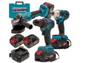 Įrankių rinkinys 3in1 makita analogai 48v 2x6ah