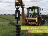 Ekskavatoriaus (račioko) nuoma su operatoriumi