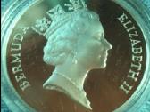 Moneta Bermuda 1991m. 2 dollars, sidabras(.925) - nuotraukos Nr. 2