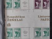 4. Lietuvos pašto ženklų kolekcija.