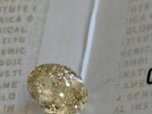Natūralus 1,01ct. Fancy Yellow briliantas, Gia - nuotraukos Nr. 6