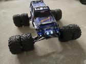 Traxxas summit 1/8 brushless RC modelis