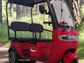 Elektrinis trivietis triratis motoroleris su stogu - nuotraukos Nr. 4