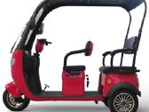 Elektrinis trivietis triratis motoroleris su stogu - nuotraukos Nr. 10