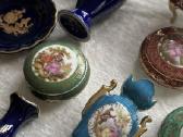Limoges Limozo porcelianas dezutes kobalto melyna - nuotraukos Nr. 4