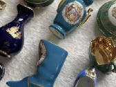 Limoges Limozo porcelianas dezutes kobalto melyna - nuotraukos Nr. 5