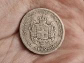 Graikija 1 drachma 1883 sidabras