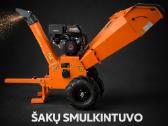 Šakų smulkintuvo nuoma 60€