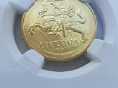 2009m. 20 centų moneta Ms 64 Mint Error