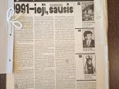 Lietuvos sąjūdžio laikraščiai savaitraščiai 1989m - nuotraukos Nr. 8