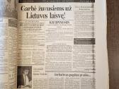 Lietuvos sąjūdžio laikraščiai savaitraščiai 1989m - nuotraukos Nr. 11