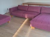 Sofa su šezlongu ir pufu - nuotraukos Nr. 3