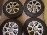 Audi ratlankiai 5x112 su vasarinėm padangom R17