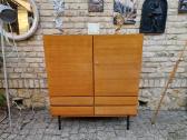 Vintažinė mid century tikmedžio indauja