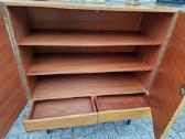 Vintažinė mid century tikmedžio indauja - nuotraukos Nr. 4