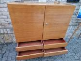 Vintažinė mid century tikmedžio indauja - nuotraukos Nr. 9