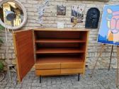 Vintažinė mid century tikmedžio indauja - nuotraukos Nr. 11