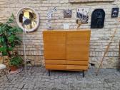 Vintažinė mid century tikmedžio indauja - nuotraukos Nr. 20