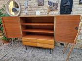 Vintažinė mid century tikmedžio indauja - nuotraukos Nr. 21