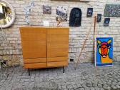Vintažinė mid century tikmedžio indauja - nuotraukos Nr. 22