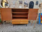 Vintažinė mid century tikmedžio indauja - nuotraukos Nr. 23
