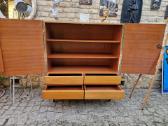 Vintažinė mid century tikmedžio indauja - nuotraukos Nr. 27