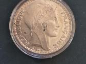Prancūzija 1933 20 francs Ag680 20gr