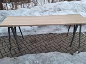 Stalas 2 m Ikea su Närspel trestle dark grey kojom - nuotraukos Nr. 2