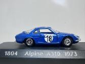 Alpine A110 Renault 1973 mėlyna 1:43 Solido - nuotraukos Nr. 4