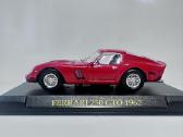 Ferrari 250 Gto 1962 raudona 1:43 Edicola - nuotraukos Nr. 4