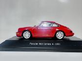 Porsche 911 964 Carrera 4 1991 raudona 1:43 Atlas - nuotraukos Nr. 4