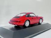 Porsche 911 964 Carrera 4 1991 raudona 1:43 Atlas - nuotraukos Nr. 5