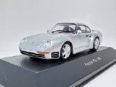 Porsche 959 1986 sidabro 1:43 Atlas - nuotraukos Nr. 3